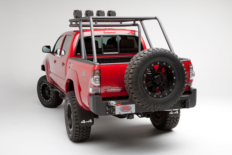 Body Armor 4x4 Pro Series Tire Carrier Fits TC-2961 Only for 05-15 Toyota Tacoma