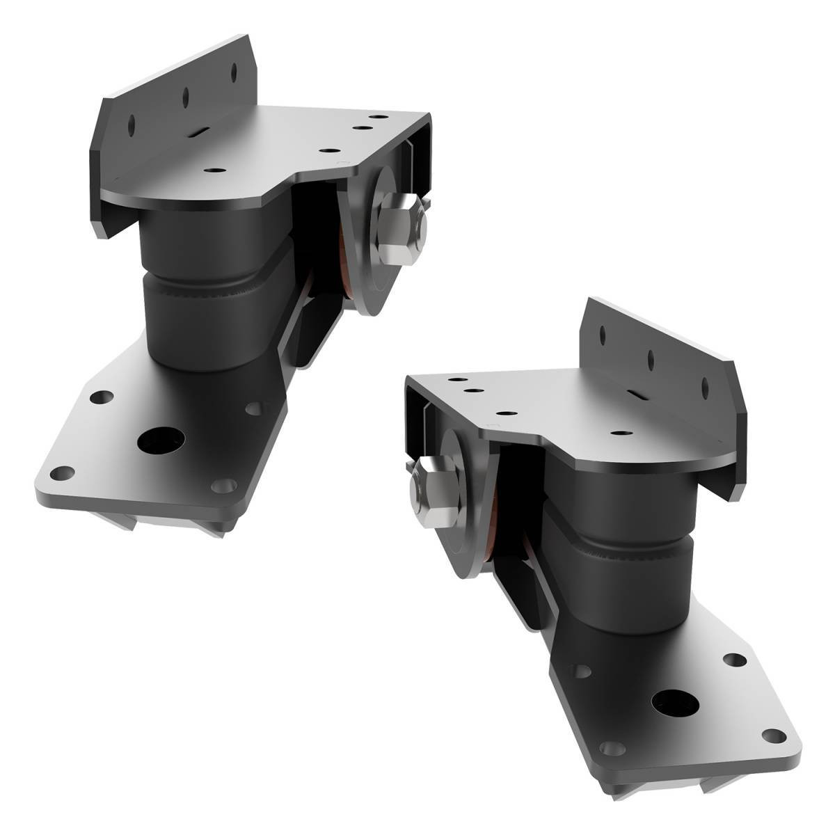 Timbrem  3500 lb Axle-Less Trailer Suspension, Straight Spindle w/ Brake Flange