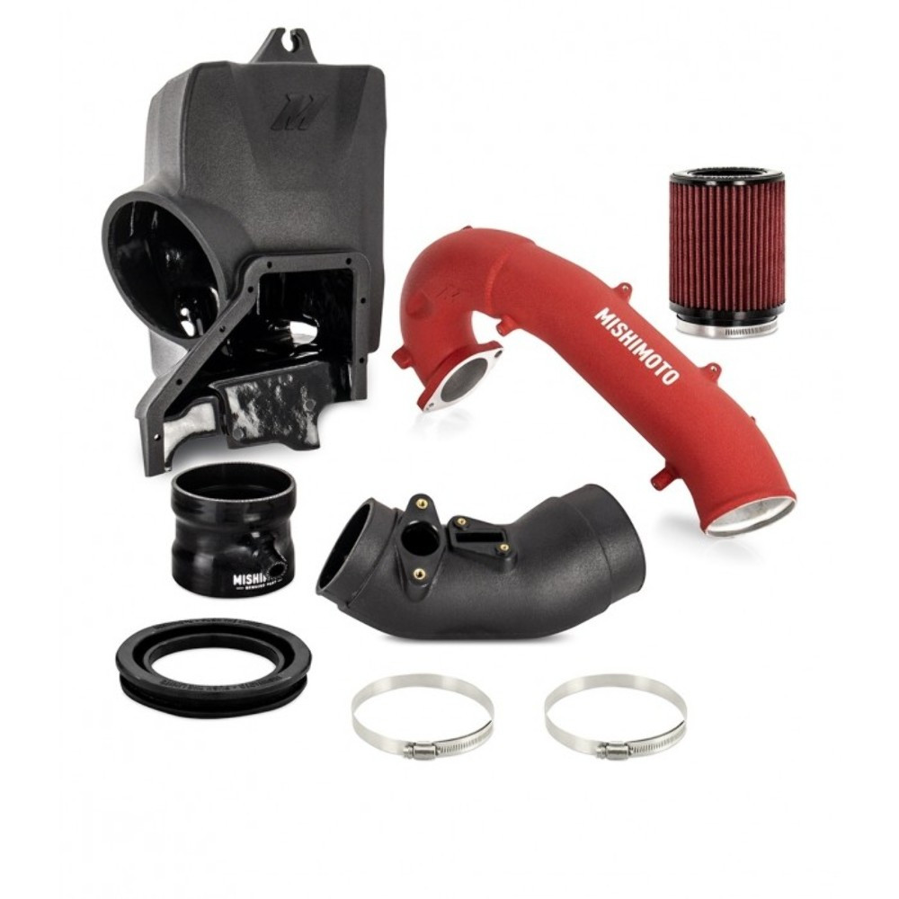Mishimoto Race Air Intake Kit - Red for 2017+ Honda Civic Type R