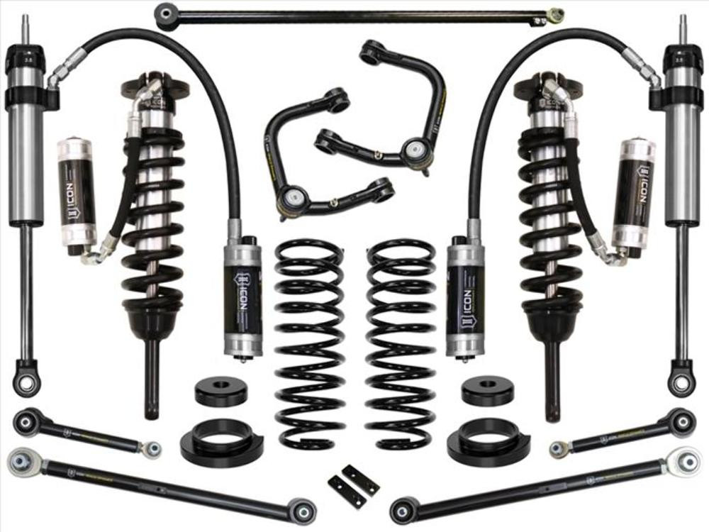 ICON 0-3.5" Stage 7 Suspension Lift Kit w/Tubular UCA for 03-09 Lexus GX470