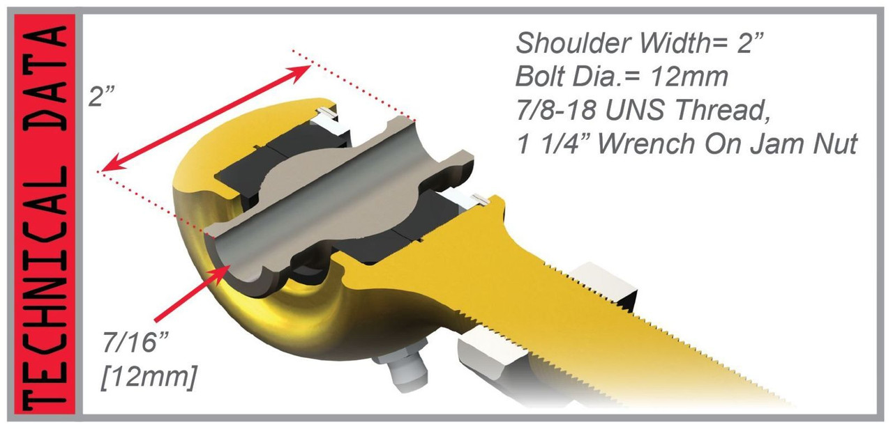 Teraflex Control Arm/Track Bar Joint–Front/Rear Upper for TJ Wrangler