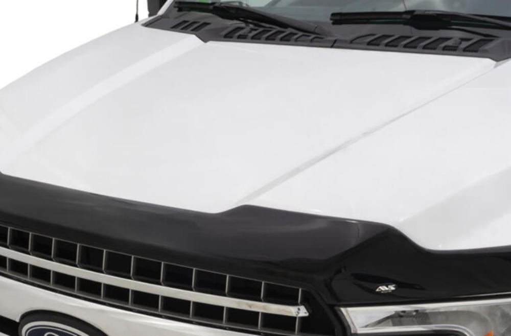 AVS Aeroskin Low Profile Acrylic Hood Shield - Smoke for 10-14 F-150 SVT Raptor