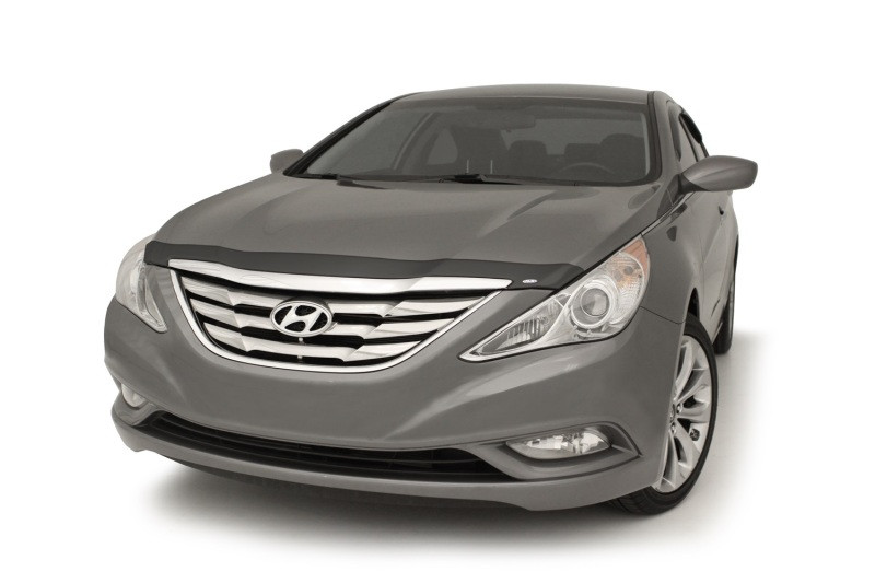 AVS Aeroskin Low Profile Acrylic Hood Shield - Smoke for 11-14 Hyundai Sonata