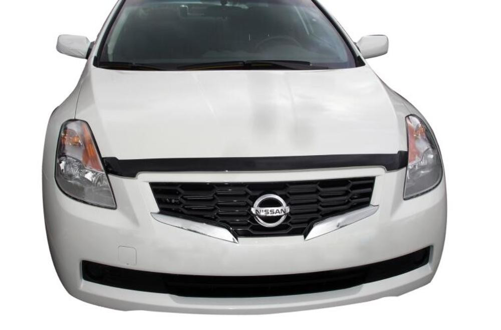 AVS Aeroskin Low Profile Acrylic Hood Shield - Smoke for 07-09 Nissan Altima