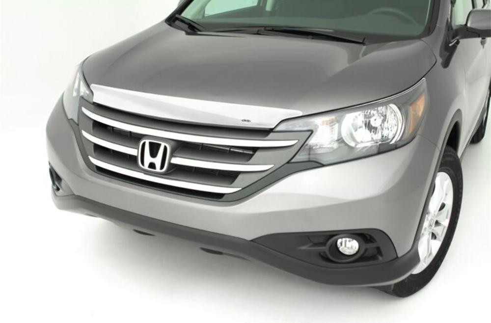 AVS Aeroskin Low Profile Hood Shield - Chrome for 12-16 Honda CR-V