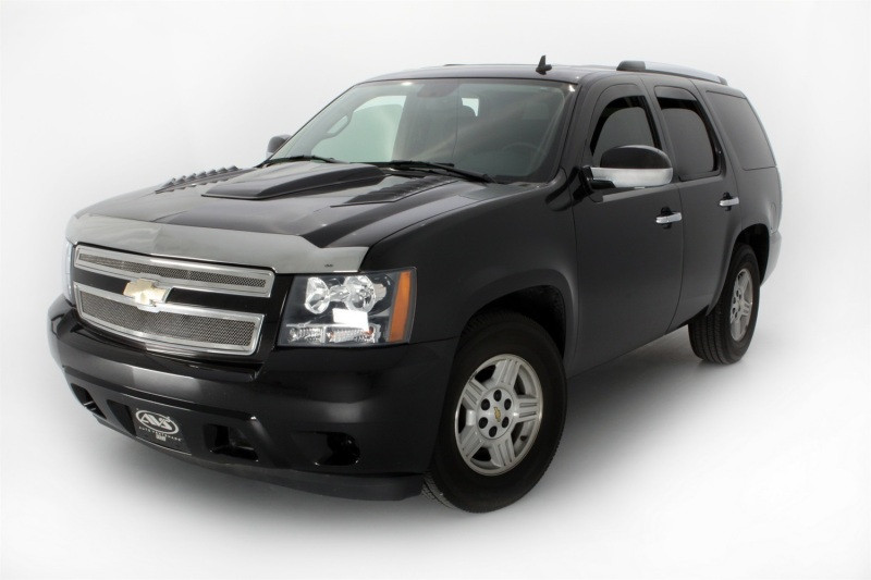 AVS Aeroskin Low Profile Hood Shield - Chrome for 07-14 Chevy Tahoe