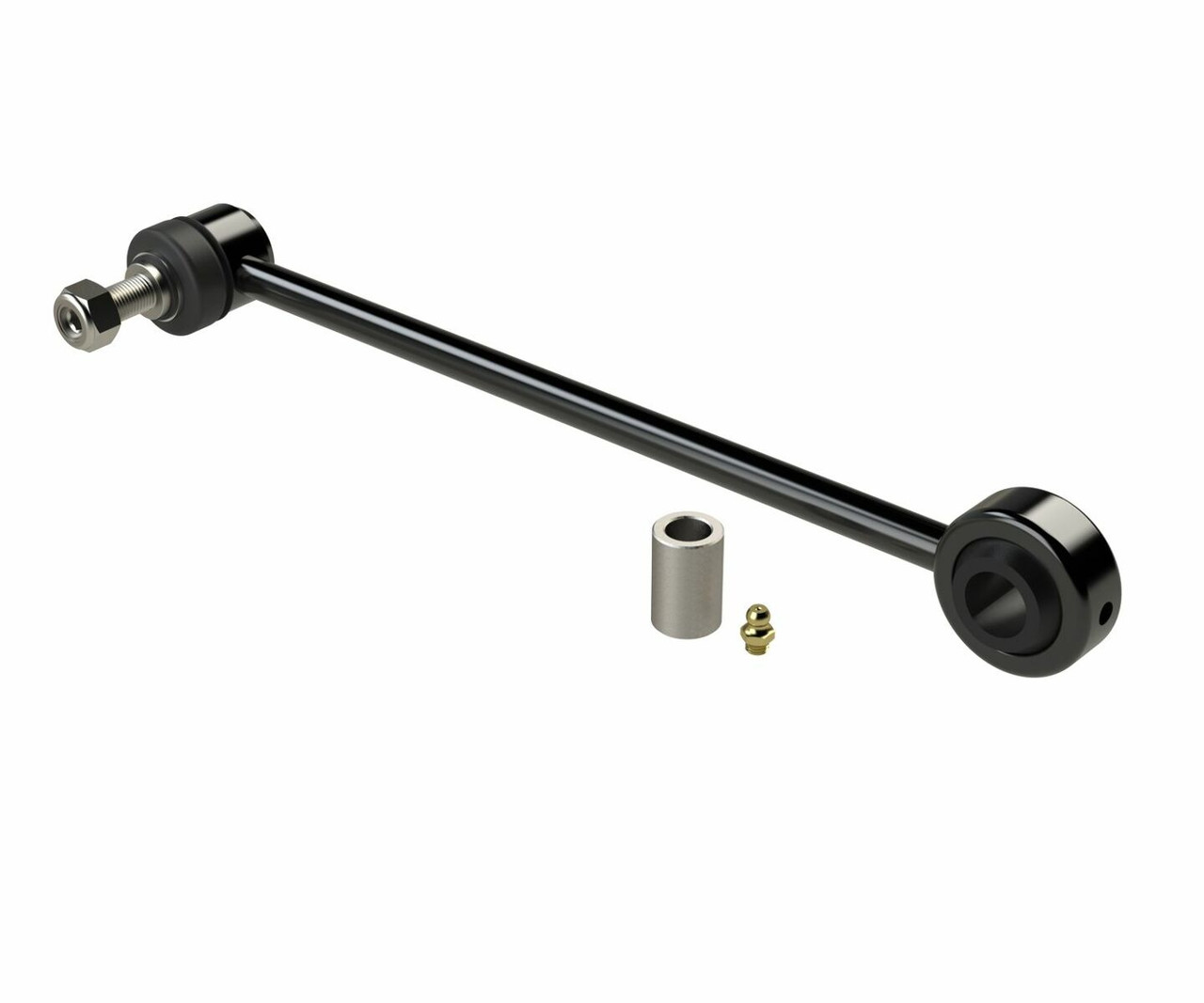 Teraflex 12.25" Front Sway Bar Link w/ Stud & Zerk (6" Lift") for JK Wrangler