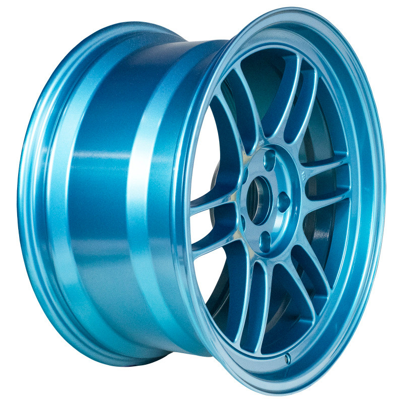 Enkei RPF1 18x9.5 5x114.3 38mm Emerald Blue Wheel - 3798956538EB