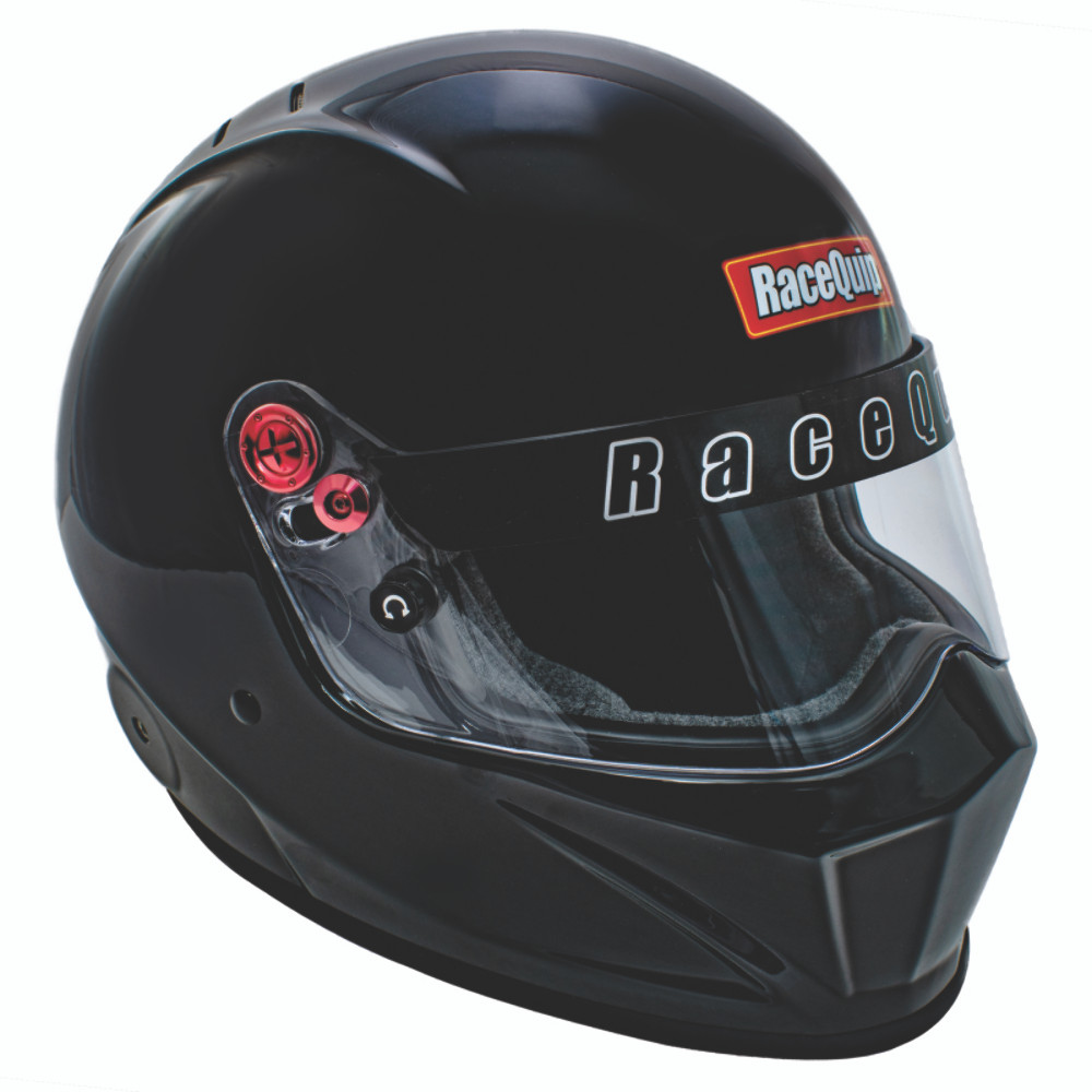 Racequip VESTA20 SA2020 Gloss Black Helmet - XXL
