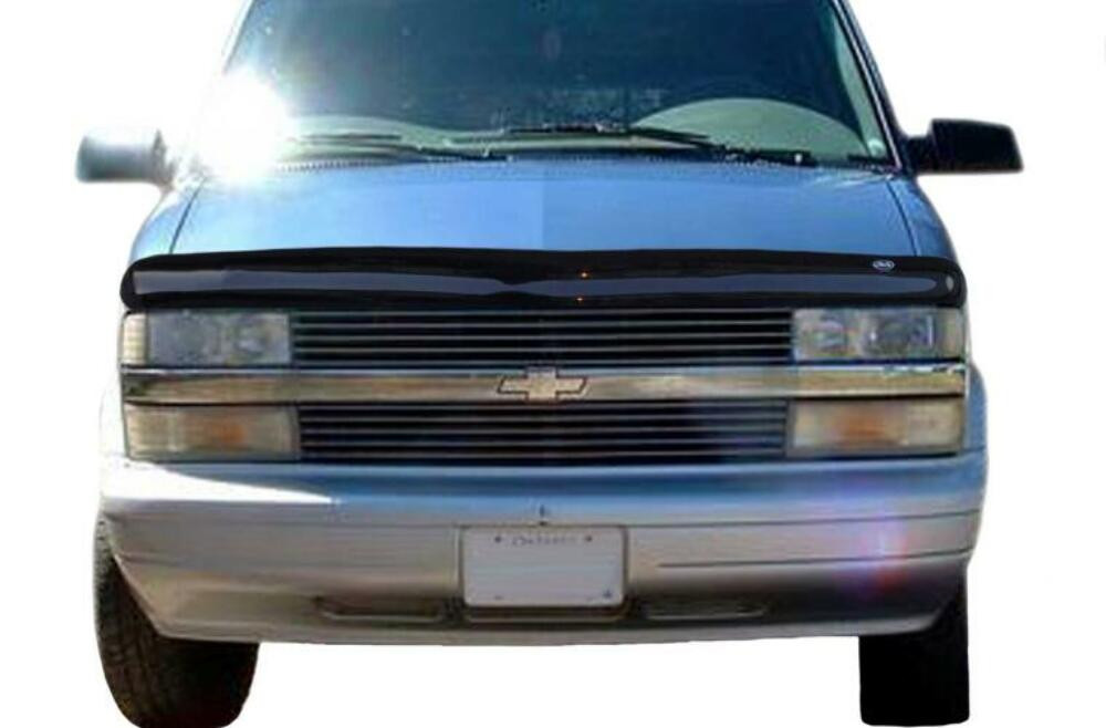 AVS High Profile Bugflector II Hood Shield - Smoke for 95-05 Chevy Astro
