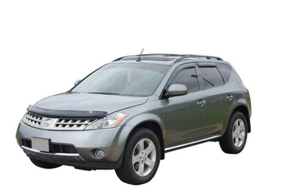 AVS High Profile Bugflector II Hood Shield - Smoke for 03-07 Nissan Murano