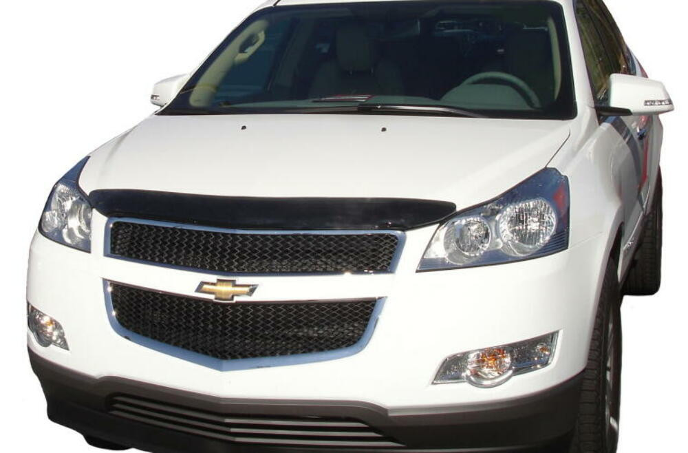 AVS High Profile Bugflector II Hood Shield - Smoke for 09-12 Chevy Traverse