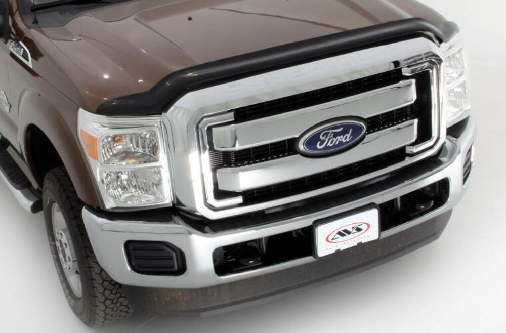 AVS High Profile Bugflector II Hood Shield - Smoke for 08-10 Ford F-250