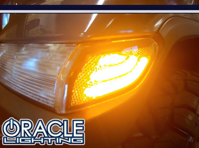 Oracle Smoked Lens LED Front Sidemarkers for Jeep Wrangler JL