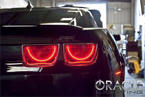 Oracle LED Afterburner Tail Light Halo Kit - Red for 10-13 Chevrolet Camaro