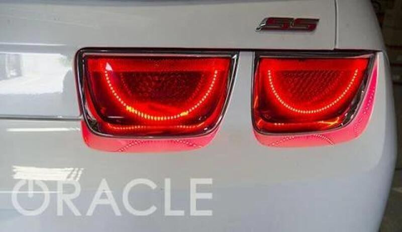 Oracle LED Afterburner Tail Light Halo Kit - Red for 10-13 Chevrolet Camaro