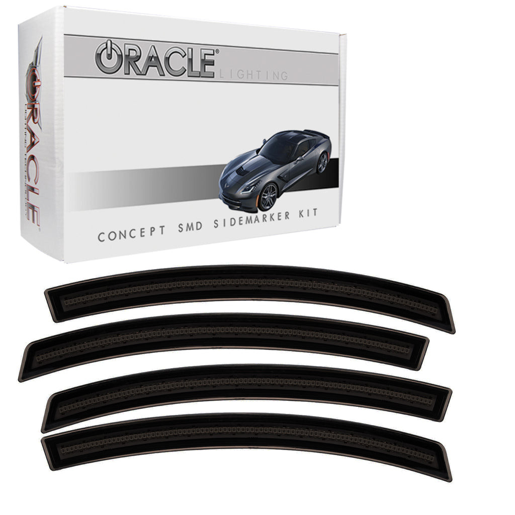 Oracle Concept Sidemarker Set - Tinted - No Paint for Chevrolet Corvette C7