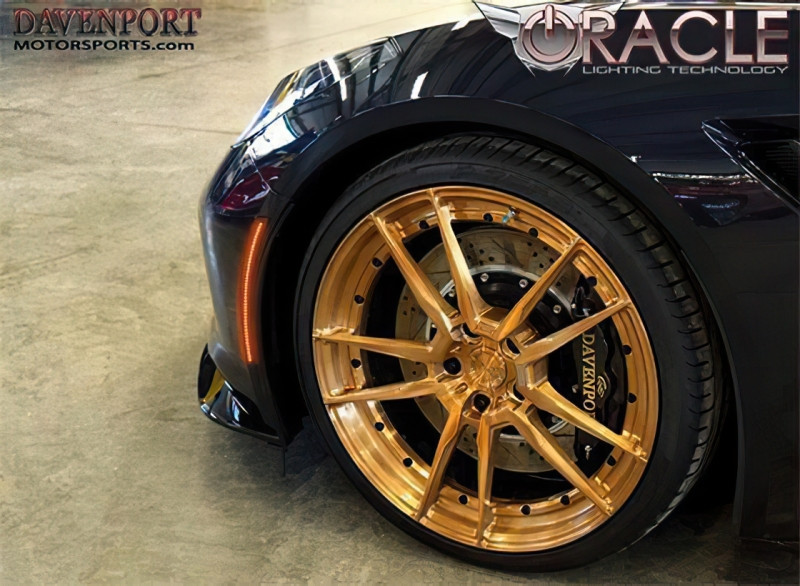 Oracle Concept Sidemarker Set - Tinted - No Paint for Chevrolet Corvette C7