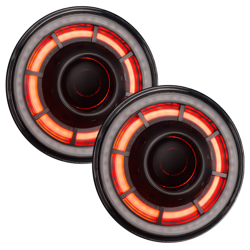 ORACLE Lighting Oculus 7" ColorSHIFT Bi-LED Projector Headlights for Wrangler JK
