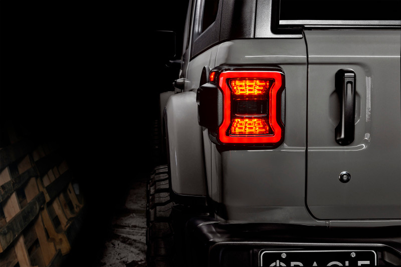 Oracle Black Series LED Tail Lights for Jeep Wrangler JL
