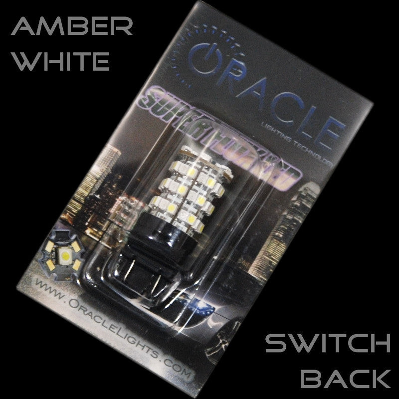 Oracle 3157 64 LED Switchback Bulb (SIngle) - Amber/White