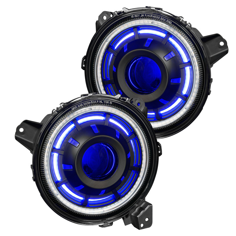 Oracle Oculus Bi-LED Projector Headlights for Wrangler JL/JT - ColorSHIFT 2