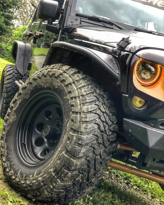 Oracle 7" High Powered LED Headlights Black Bezel ColorSHIFT No Controller