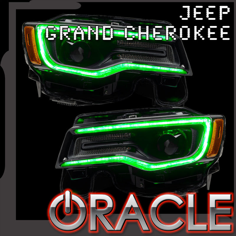 Oracle Dynamic Headlight DRL Upgrade Kit - ColorSHIFT for 14-21 Grand Cherokee