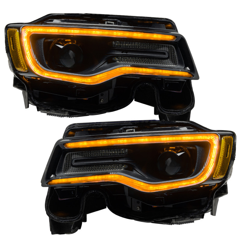 Oracle Dynamic Headlight DRL Upgrade Kit - ColorSHIFT for 14-21 Grand Cherokee