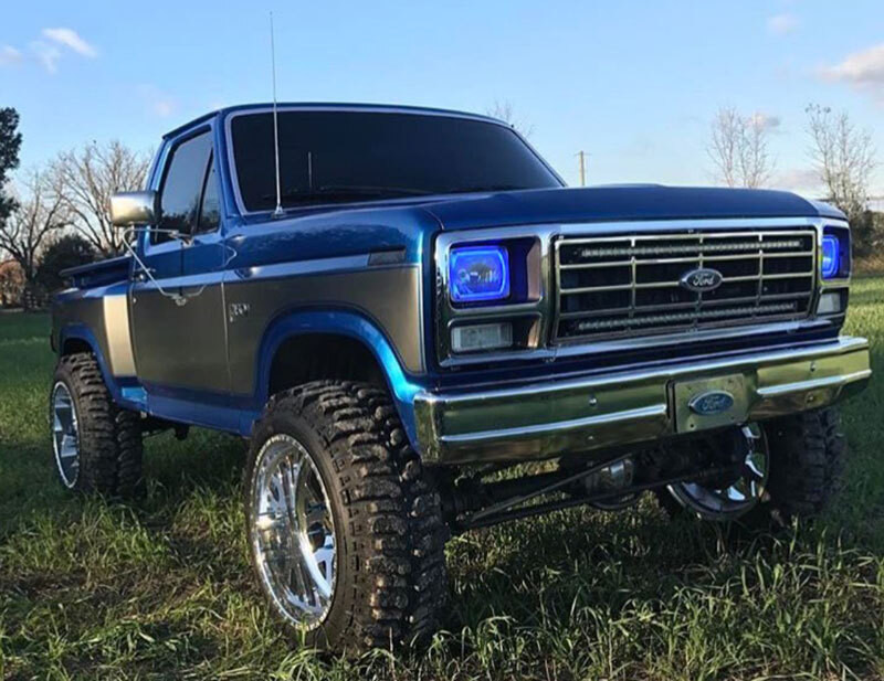 Oracle Pre-Installed Lights 7x6" Sealed Beam - ColorSHIFT Halo