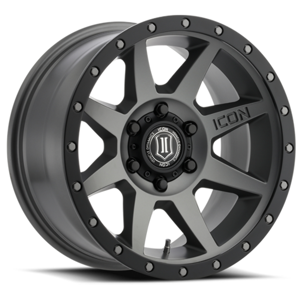 ICON Rebound 20x9 6x5.5 0mm Offset 5in BS Titanium Wheel