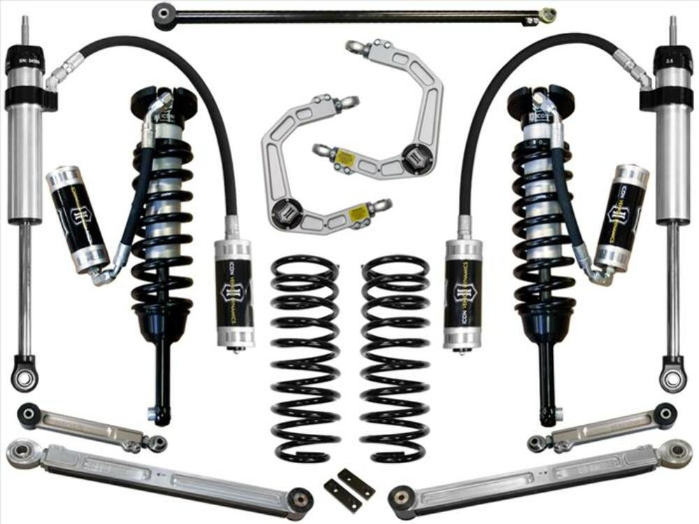 ICON 0-3.5" Stage 6 Suspension System w/Billet Uca for 2010+ Toyota FJ/4Runner
