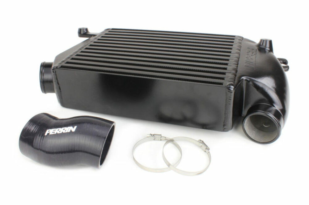 Perrin Subaru Top Mount Intercooler - Black for 15+ WRX