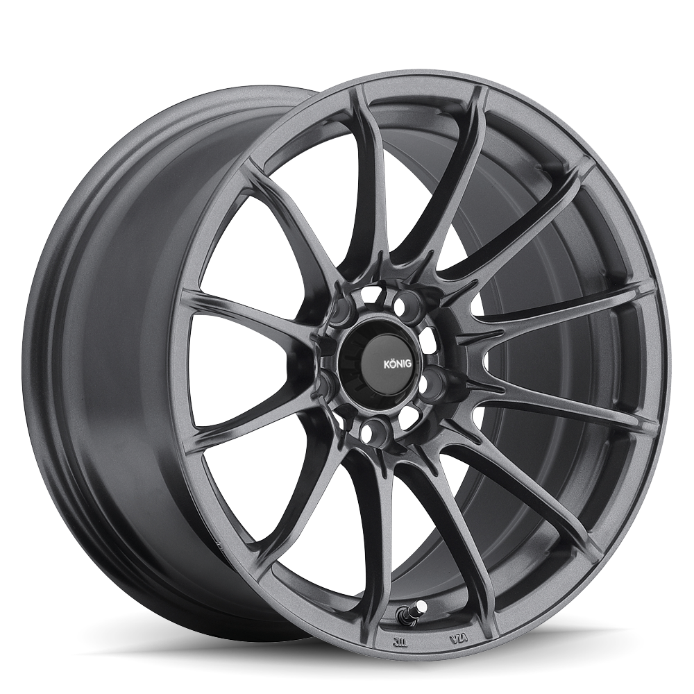 Konig Dial In 15x8 4x100 ET25 Matte Grey