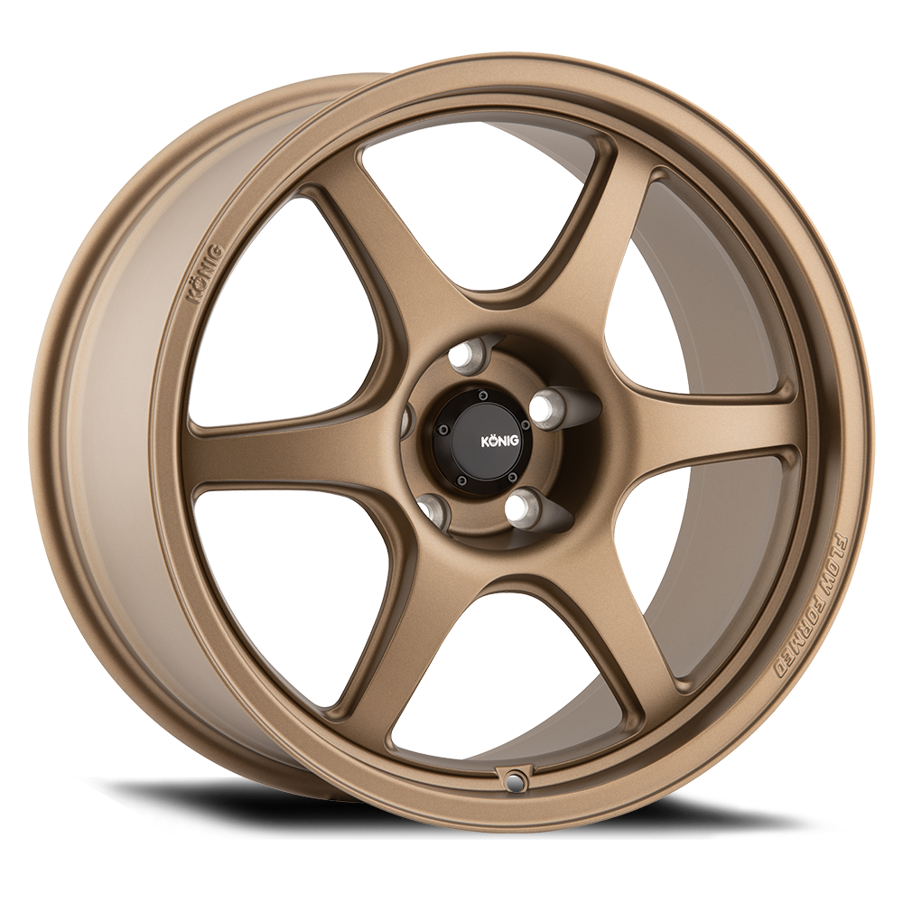 Konig Hexaform 18x9.5A 5x114.3 ET35 Matte Bronze Wheel