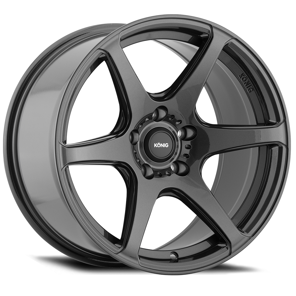 Konig Tandem 18x8 5x114.3 ET45 Gloss Graphite Wheel