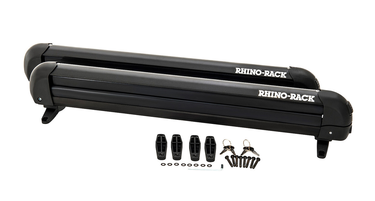 Rhino-Rack Universal Ski/Snowboard Carrier - Black
