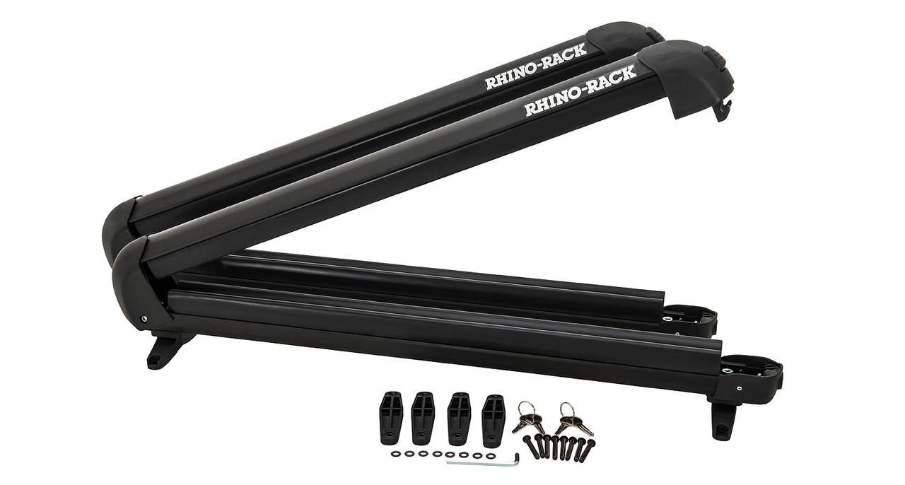 Rhino-Rack Universal Ski/Snowboard Carrier - Black