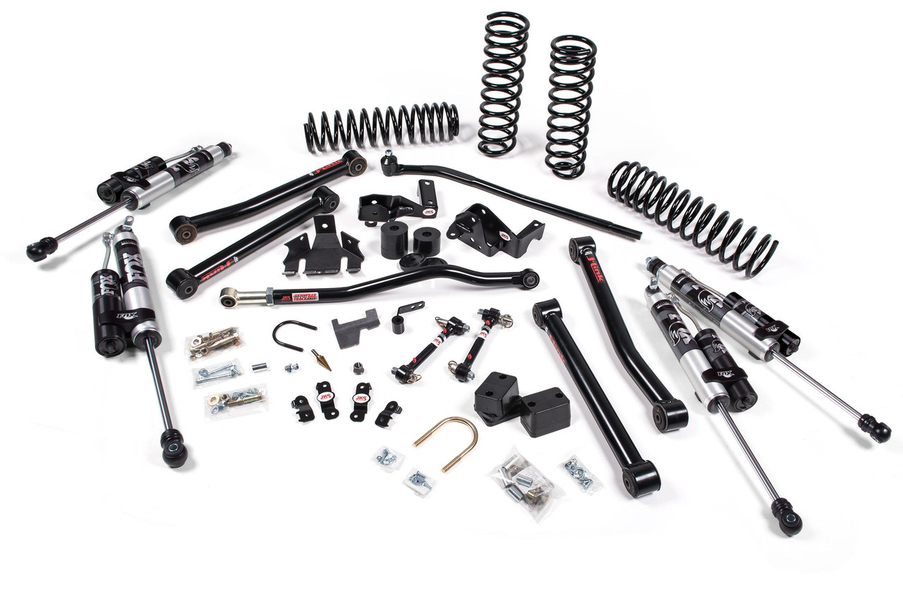 JKS J-Konnect 3.5" Lift Kit w/ Fox 2.0 Shocks for 07-18 Jeep JK 2dr