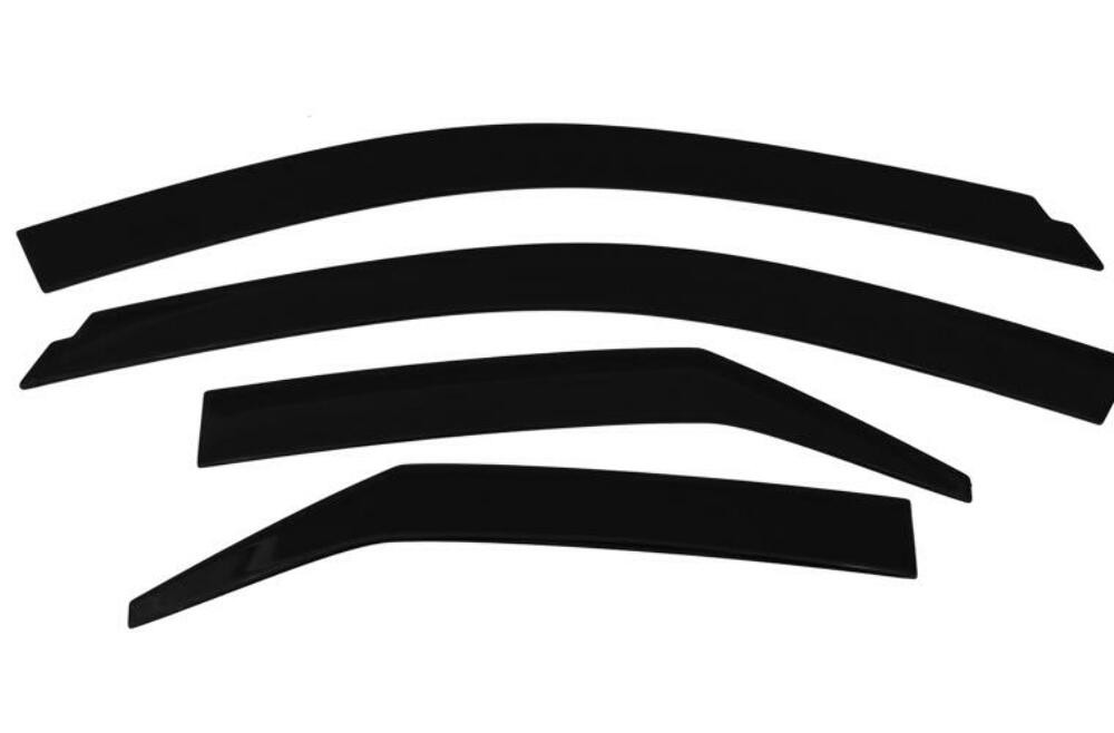 AVS Ventvisor Low Profile Deflectors 4pc - Smoke for 17-20 Kia Soul