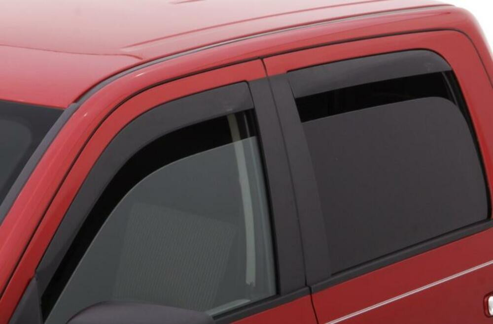 AVS Ventvisor Window Deflectors - Smoke for 2019 Silverado 1500 Ext. Cab
