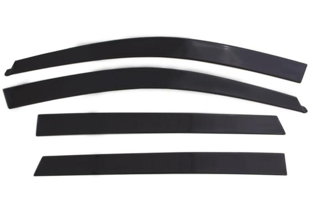 AVS Ventvisor Window Deflectors - Smoke for 2019 Silverado 1500 Ext. Cab