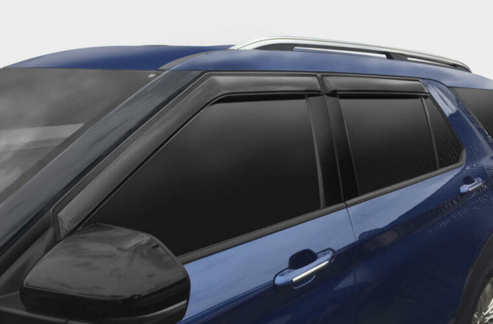 AVS Ventvisor Outside Mount Window Deflectors 4pc - Smoke for 20-22 Ford Escape