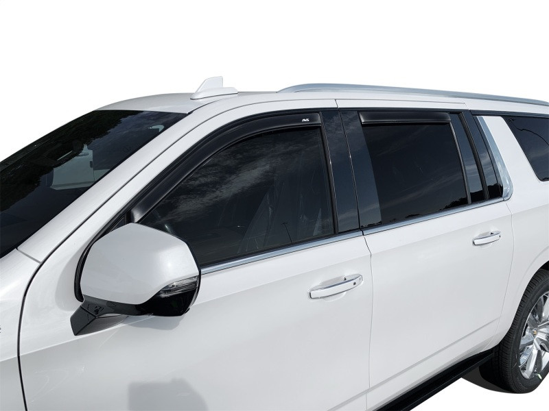 AVS Ventvisor Window Deflectors 4pc - Smoke for 2021 GM Tahoe/Yukon/Escalade