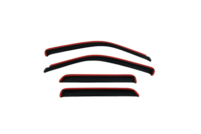 AVS Pickup Ventvisor Window Deflector - Smoke for 19+ Silverado 1500 Crew Cab