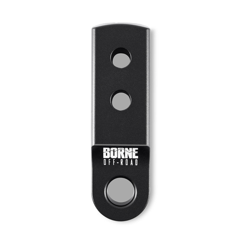 Borne Off-Road CNC Hitch Receiver Shackle 2" Black