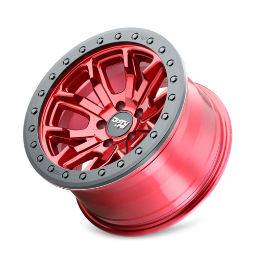 Dirty Life 9303 DT-1 17x9 5x127 -12mm Crimson Candy Red Wheel