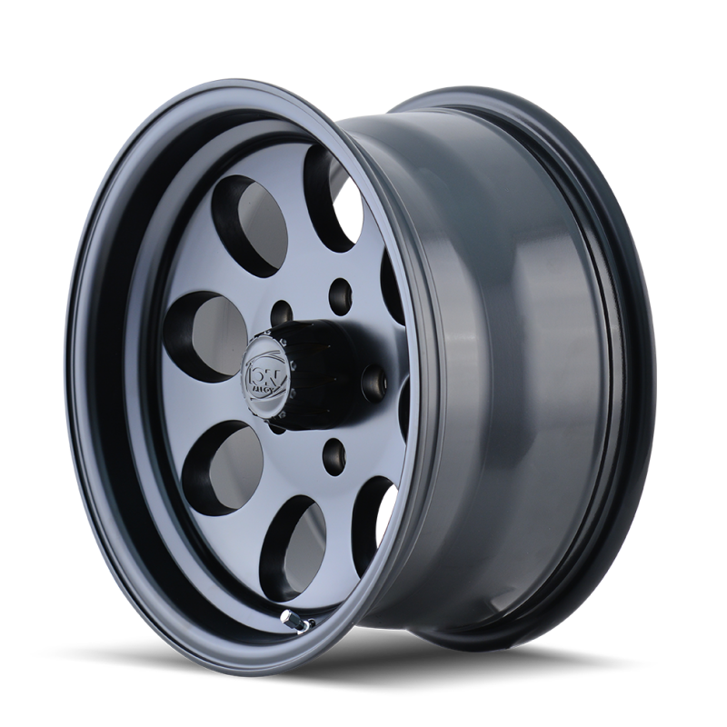 ION Type 171 18x9 / 8x165.1 BP / 0mm Offset / 130.8mm Hub Matte Black Wheel