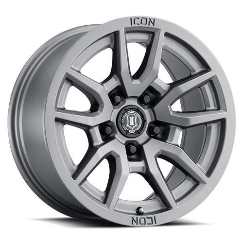 ICON Vector 5 17x8.5 5x150 25mm Offset 5.75in BS 110.1mm Bore Titanium Wheel