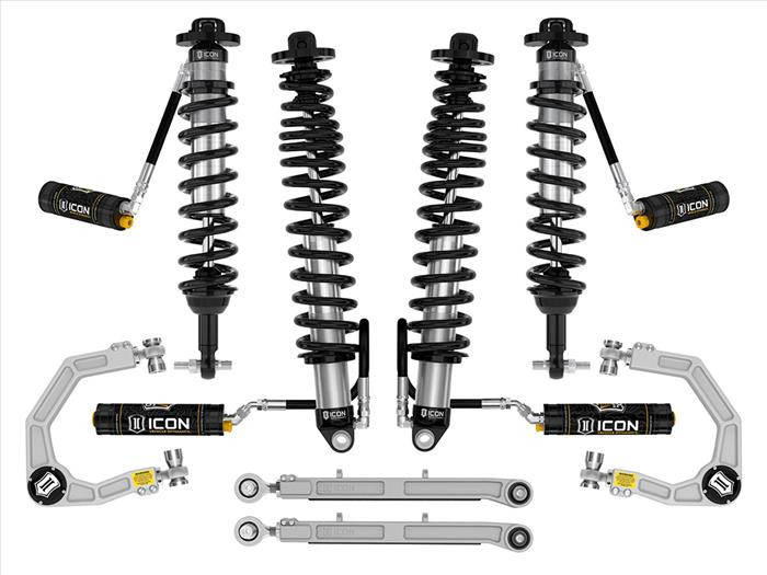 ICON STAGE 6 SUSPENSION Lift Kit w/ Billet UCA for 21-UP BRONCO SASQUATCH 2-3"